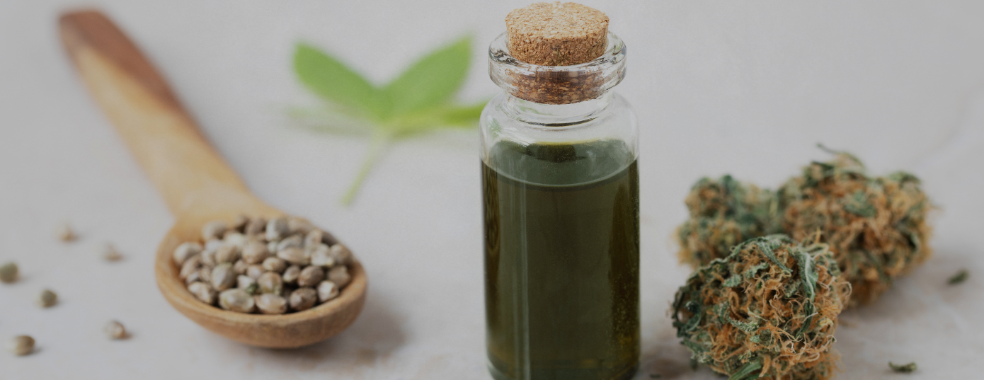 CBD oil and grains