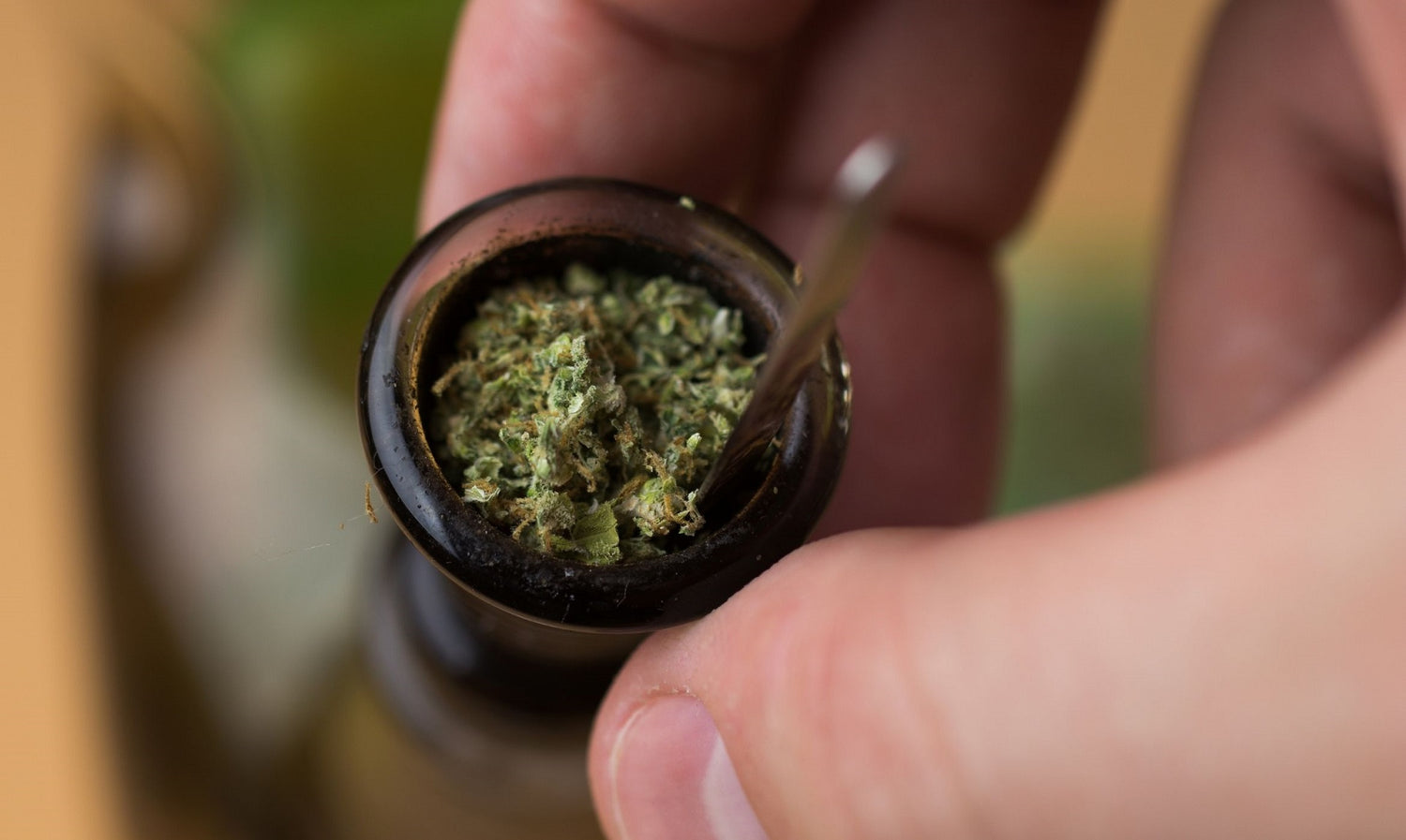 Bowl of a homemade bong