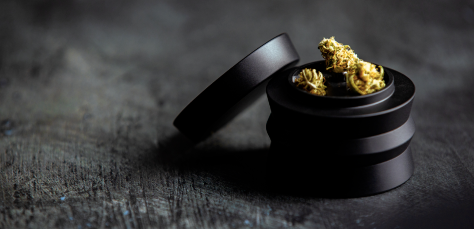 KLIP grinder with weed