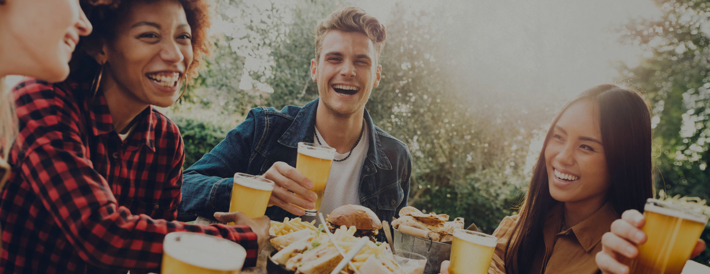 dinner party with friends