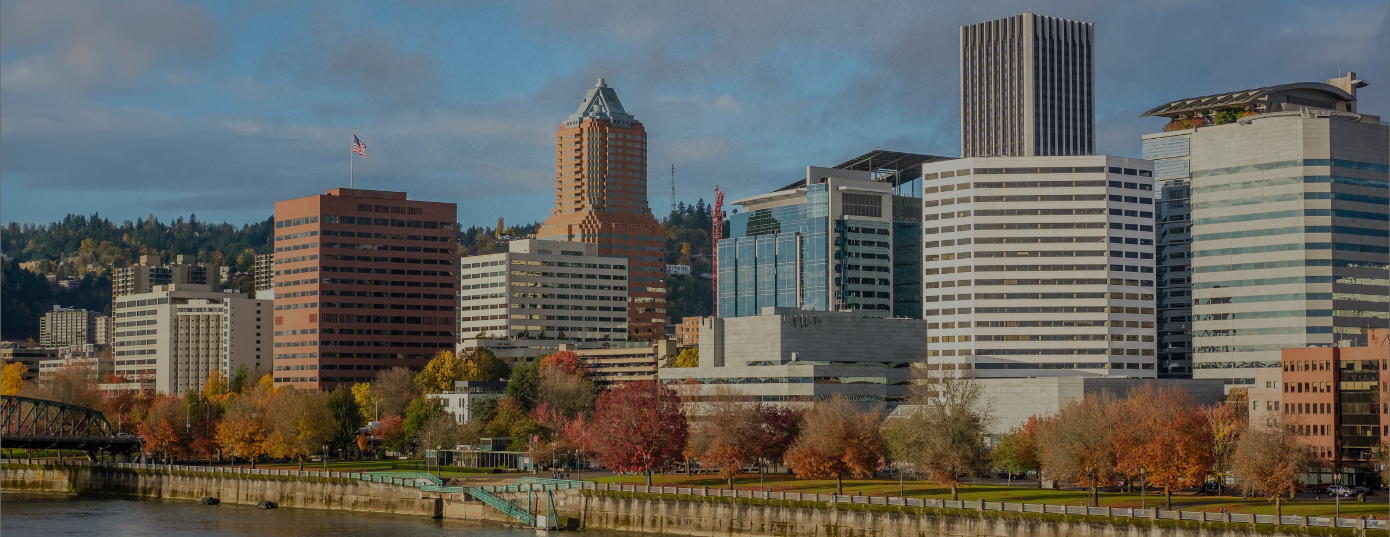 Portland city landscape