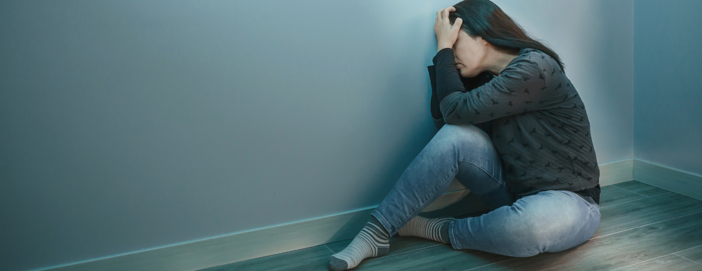 woman having a bad high