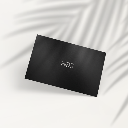 HØJ black gift card