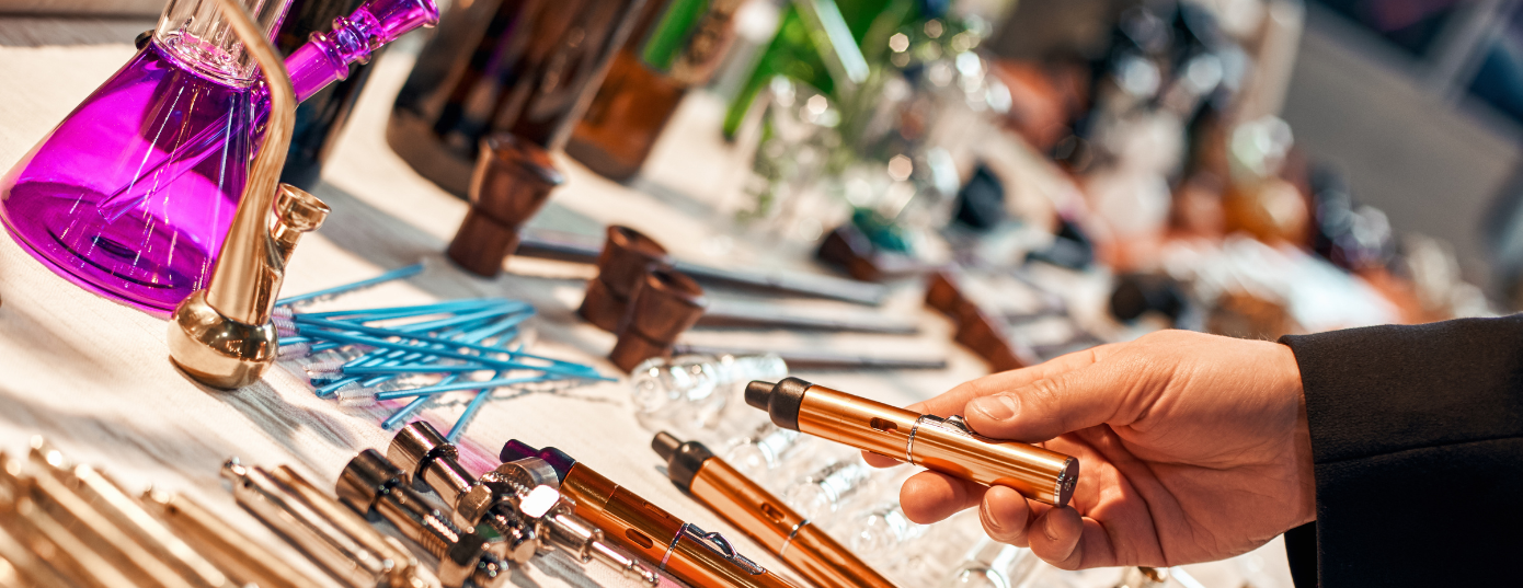 person buying bongs