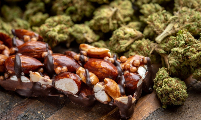 Cannabis granola bar