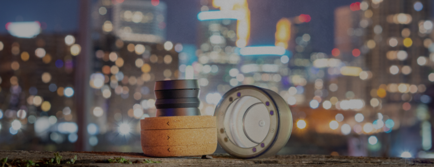 grinder in a city