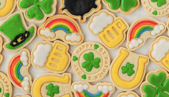 St Patrick's cookies