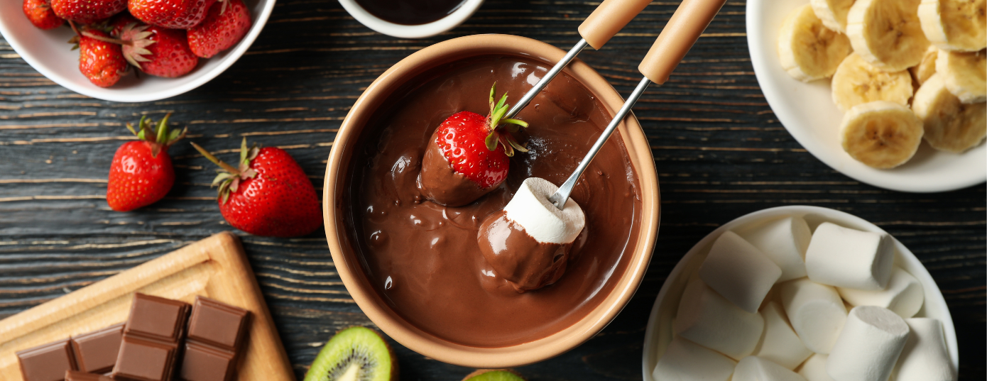 cannabis infused chocolate with fruits