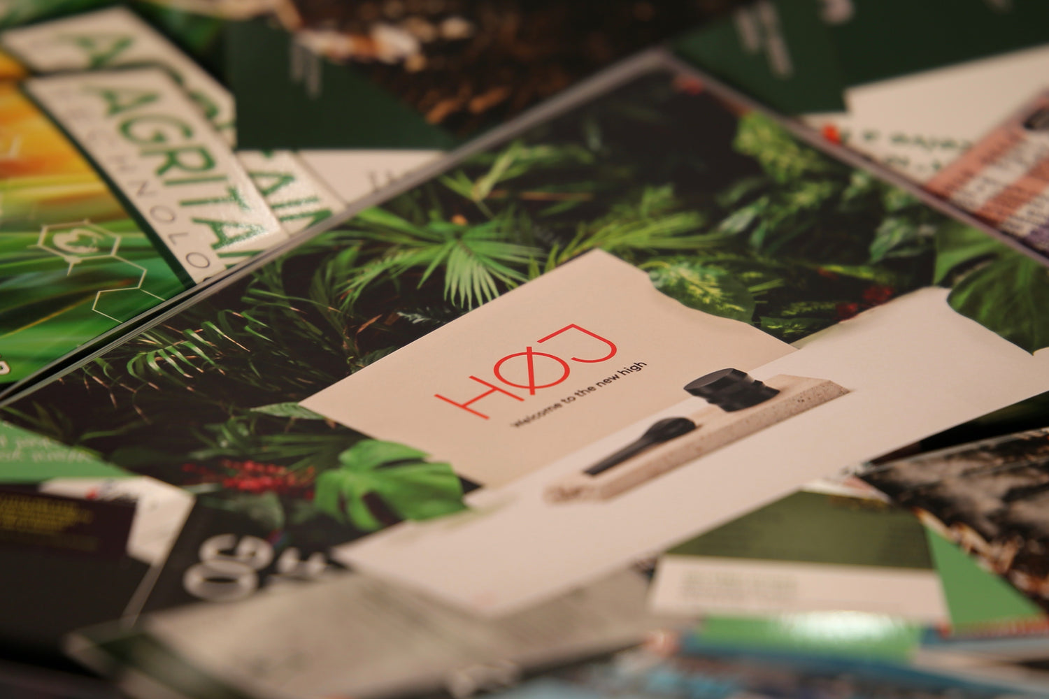 HOJ branded flyer