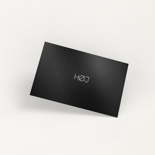 HØJ black gift card