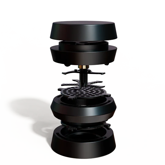 KLIP grinder pieces and parts rendering